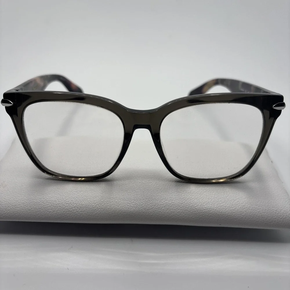 Rag & Bone RNB 3015 ACK Eyeglasses Frame 52-17-140mm Clear Gray #138
